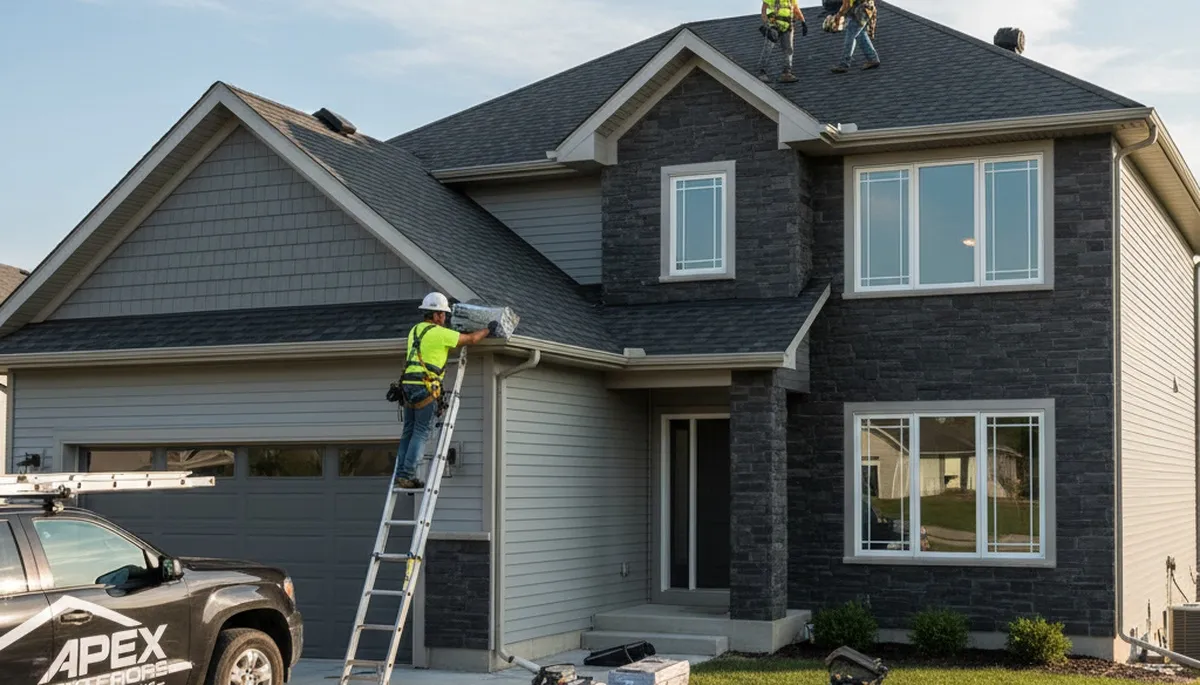 Professional roof installation by Next Level Exteriors in Philadelphia, PA