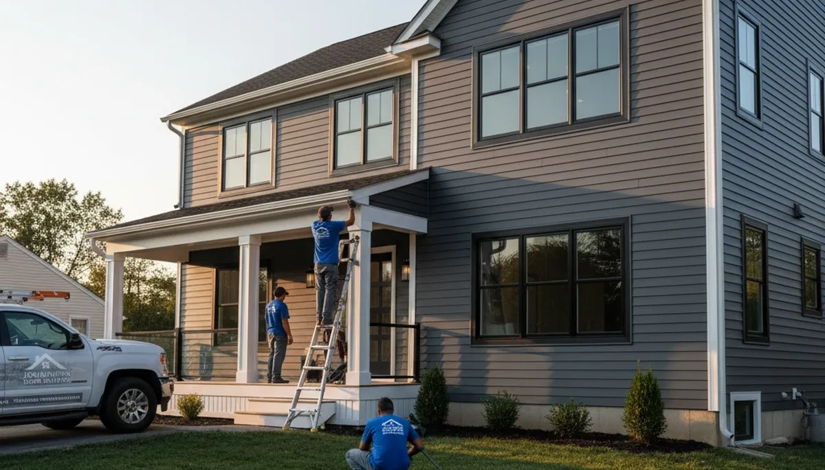 Professional vinyl siding installation in Philadelphia PA homes by philadelphiapasiding.com